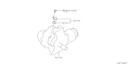 Speedometer pinion