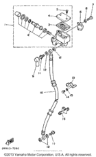 Front master cylinder