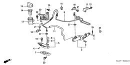 Clutch master cylinder