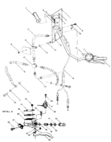 Hand control cable assembly