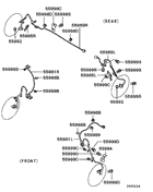 Anti-skid brake sensor