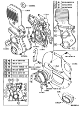 Timing Gear Cover & Rear End Plate