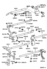 Gear Shift Fork & Lever Shaft (Mtm)