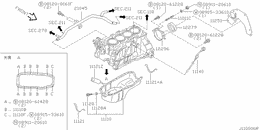 Cylinder block & oil pan