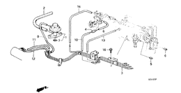 Carburetor tubing