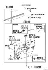 Front Door Panel & Glass