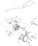 Brake Caliper Rear