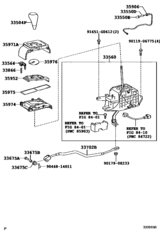 Shift Lever & Retainer