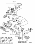 Switch & cigar lighter