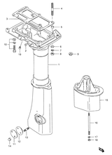 Driveshaft housing