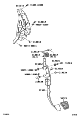 Clutch Pedal & Flexible Hose