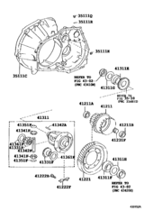 Front Axle Housing & Differential