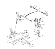 Steering/a-arm assembly