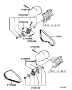 A/c cond, piping(dual:a)