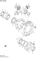 フロントデファレンシャルギヤ