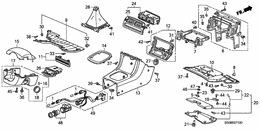 Instrument panel garnish