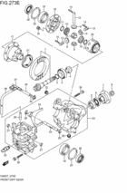 フロントデファレンシャルギヤ