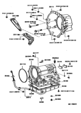 Transmission Case & Oil Pan (Atm)