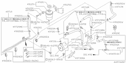 Power steering piping