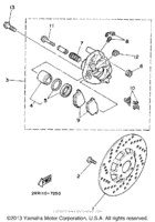 Front brake caliper