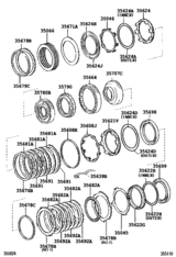 Center Support & Planetary Sun Gear (Atm)