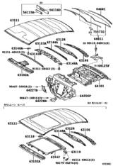 Roof Panel & Back Window Glass
