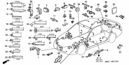 Harness band/bracket