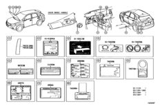 Caution Plate (Exterior & Interior)
