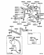 Power steering oil line