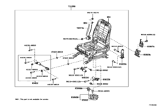 Front Seat & Seat Track