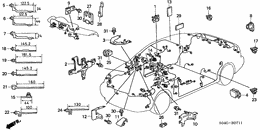Harness band/bracket