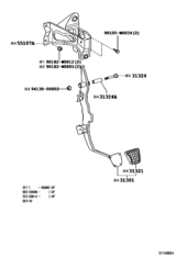Clutch Pedal & Flexible Hose