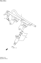 delivery pipe / fuel injector