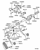 Brake & clutch pedal