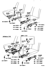 Front Seat & Seat Track