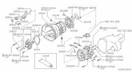 Transmission case & clutch release