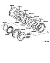 Brake No.3, 1St & Reverse Brake (Atm)