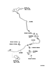 Clutch Pedal & Flexible Hose