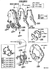Timing Gear Cover & Rear End Plate