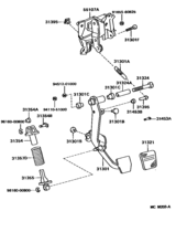 Clutch Pedal & Flexible Hose