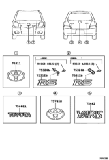 Emblem & Name Plate (Exterior & Interior)