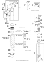 Shock Absorber Disassembled
