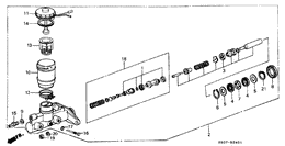 Brake master cylinder