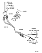 Transfer floor shift control