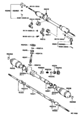 Front Steering Gear & Link
