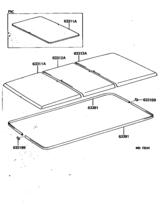 Roof Headlining & Silencer Pad