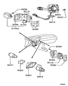 Switch & cigar lighter