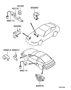 Wiring & attaching parts