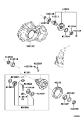 Front Axle Housing & Differential