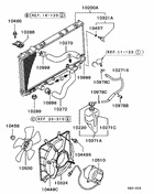 Radiator,hose & condenser tank